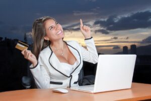 business, woman, attractive